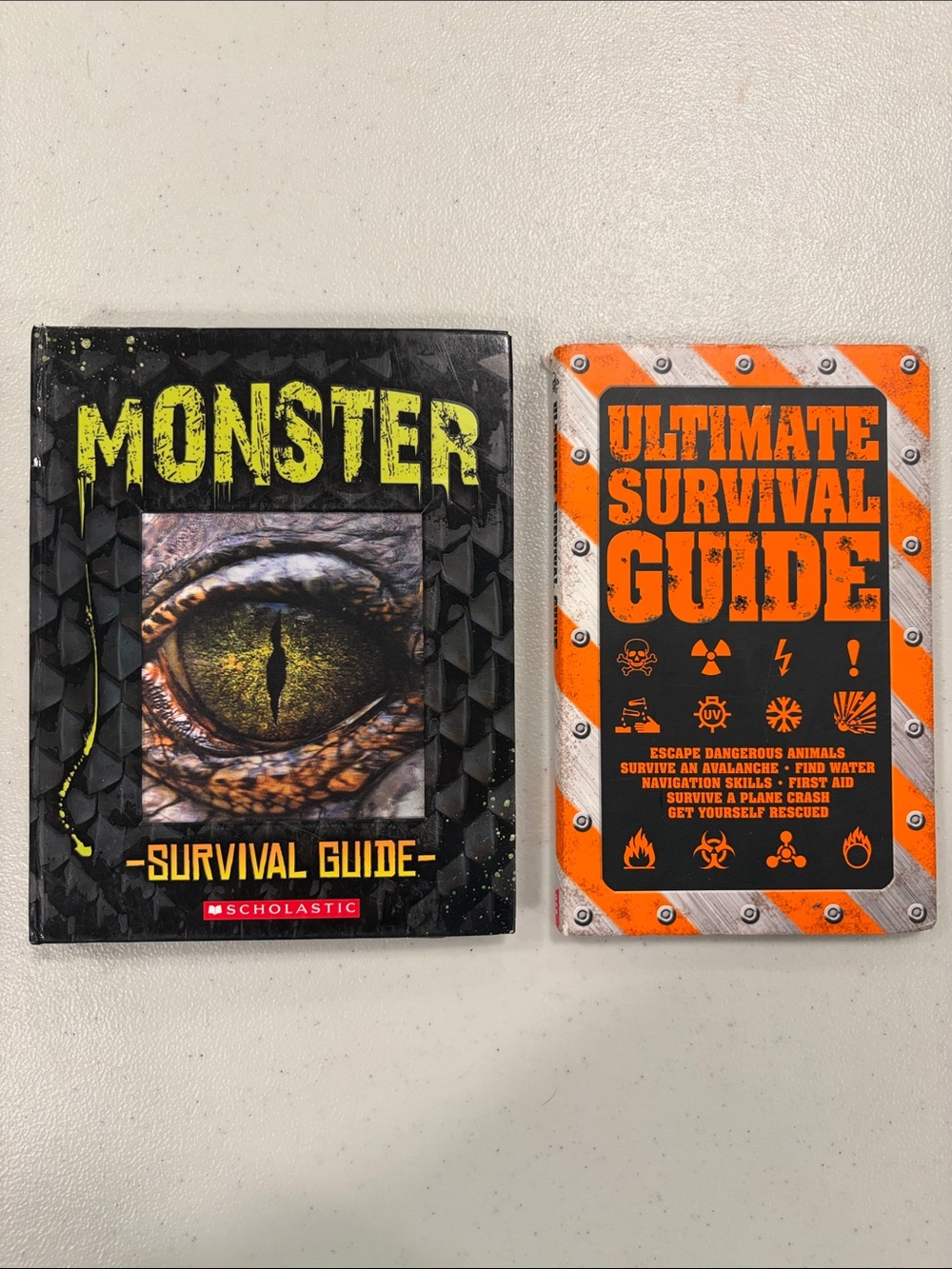 2 Survival Guide Books for Kids